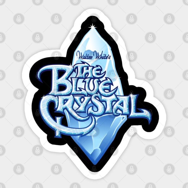 The blue crystal Sticker by Patrol